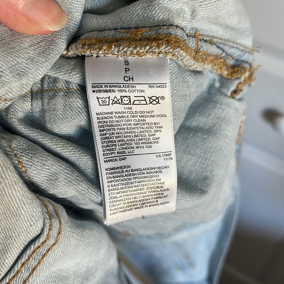 Gap Denim Light Wash Overalls - Picture 5 of 9
